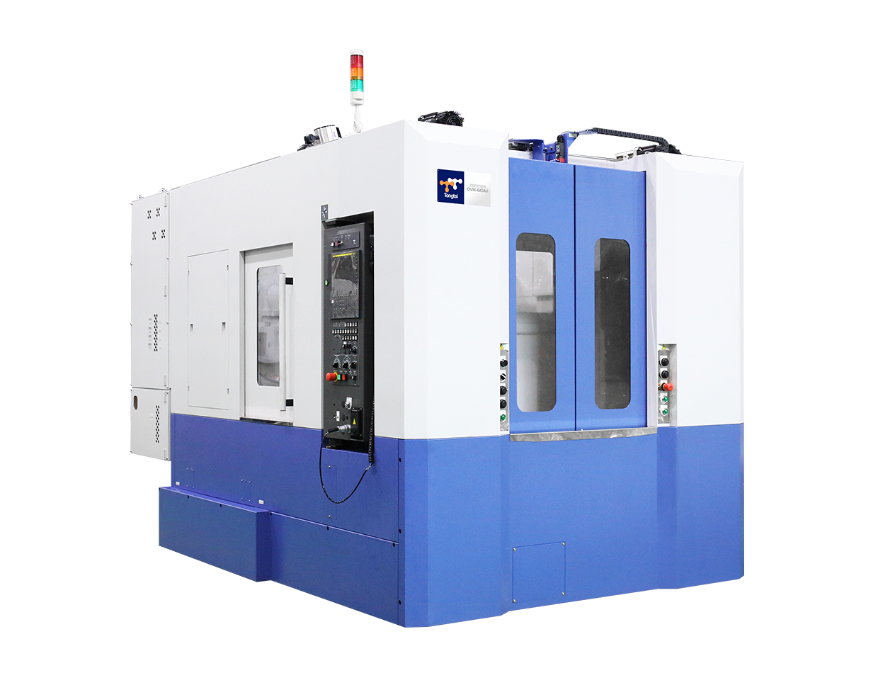 Vertical Machining Center-QVM-610AII-angle-blue